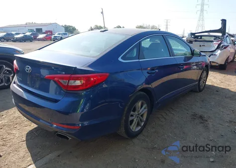2016 Hyundai Sonata Se from USA, damaged, VIN 5NPE24AF7GH288316